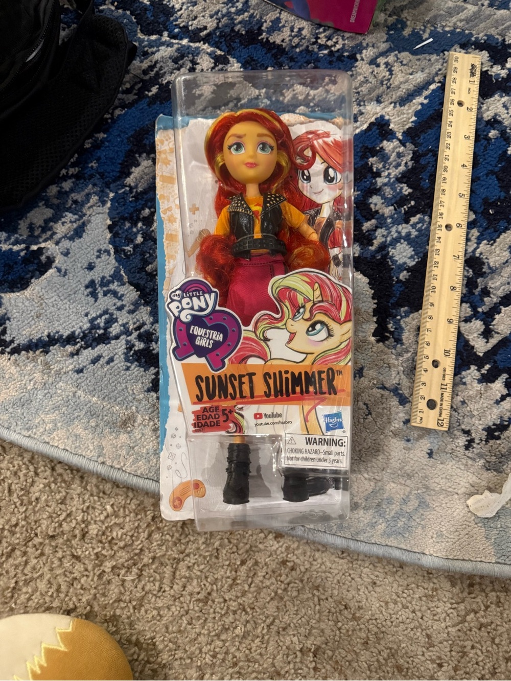 Hasbro MLP My Little Pony Equestria Girls "Sunset Simmer" Doll SEALED